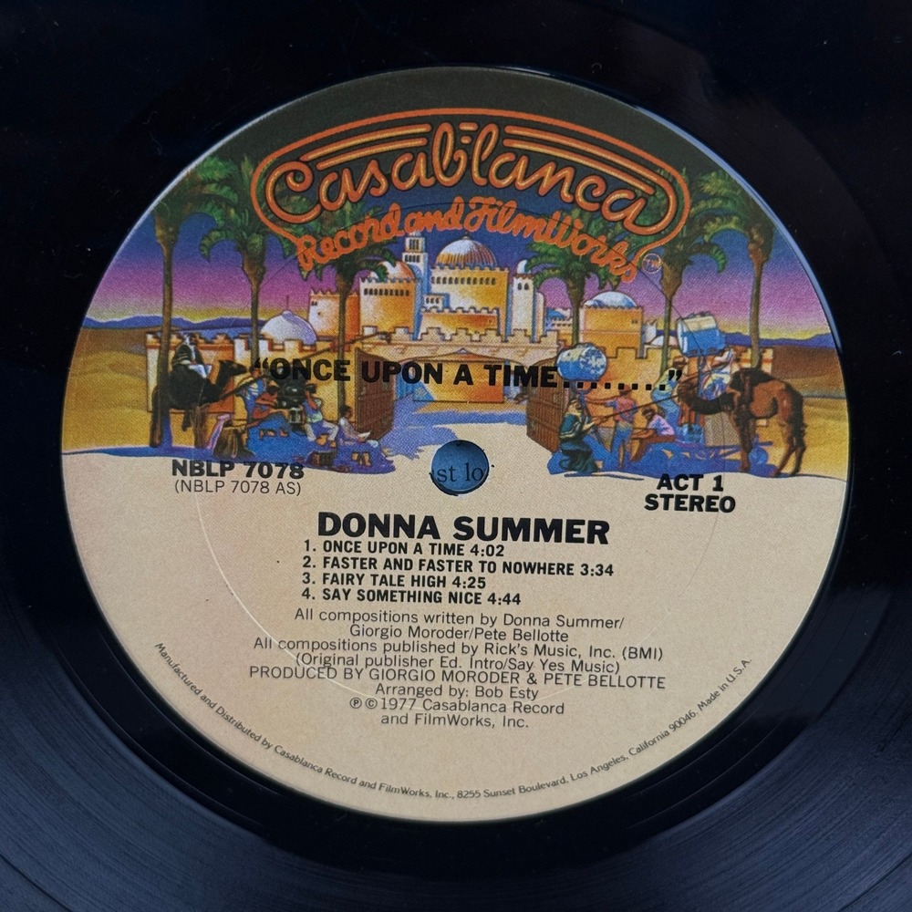 Donna Summer Once Upon a Time... Double Vinyl Record LP 1977 - EXCELLENT - Picture 5 of 13
